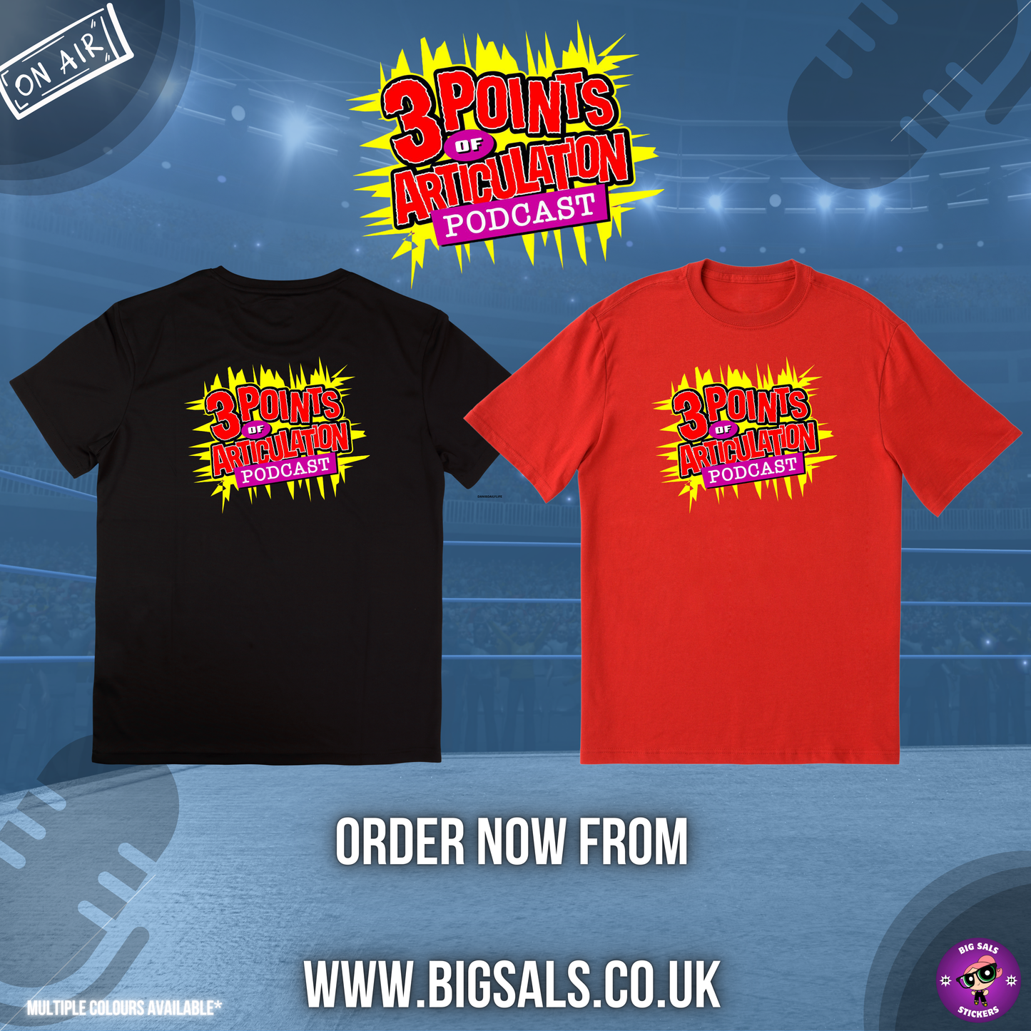 Official 3POA Logo Tee — “Plastic Chat, Printed Fresh”