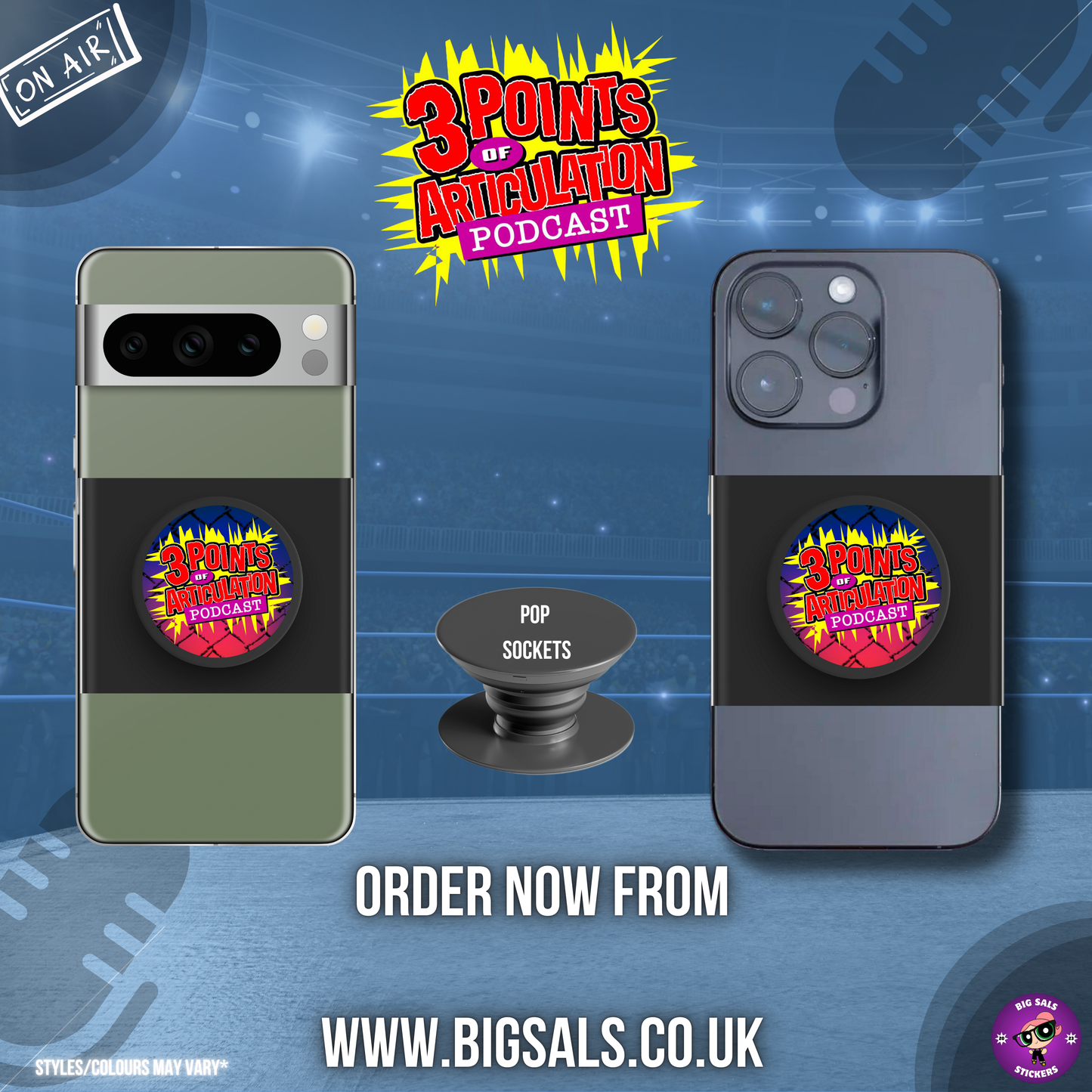 3POA Pop Socket — Grip, Style & Function in One! 📱✨