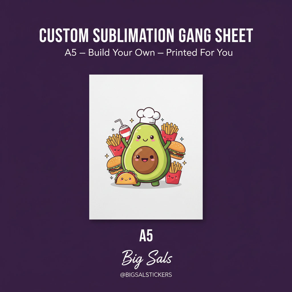 A5 Sublimation Sheet