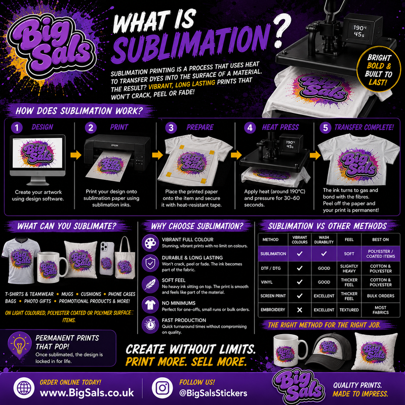 What Is Sublimation Printing and How Does It Work