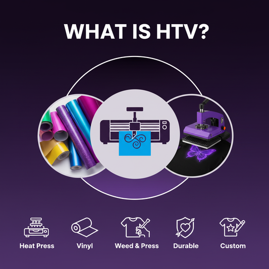 What is HTV? Everything You Need to Know About Heat Transfer Vinyl