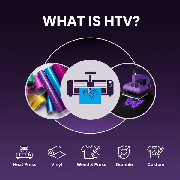 What is HTV? Everything You Need to Know About Heat Transfer Vinyl