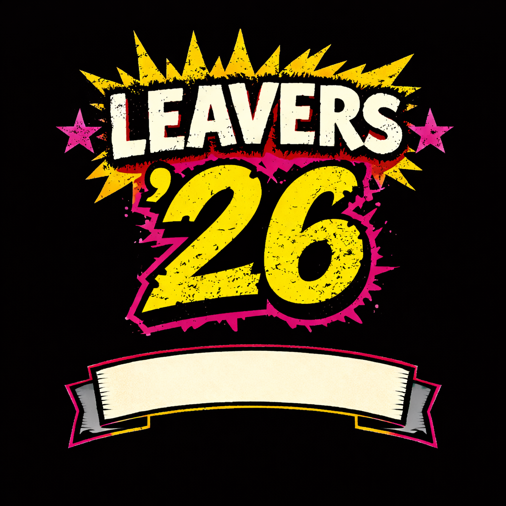 Leavers 2026 Mega Design Pack – 40+ Personalised DTF-Ready School Designs (Digital Download)