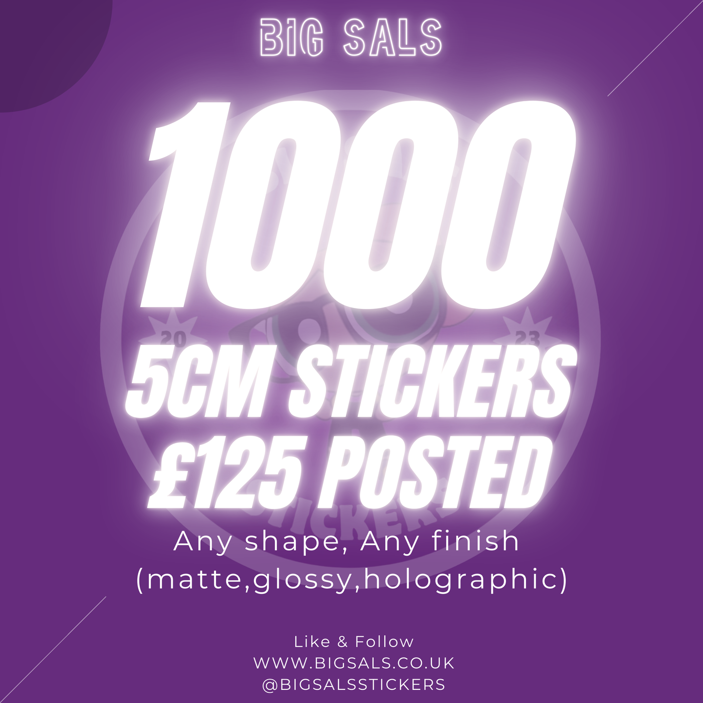 STICKER SEASON SALE!