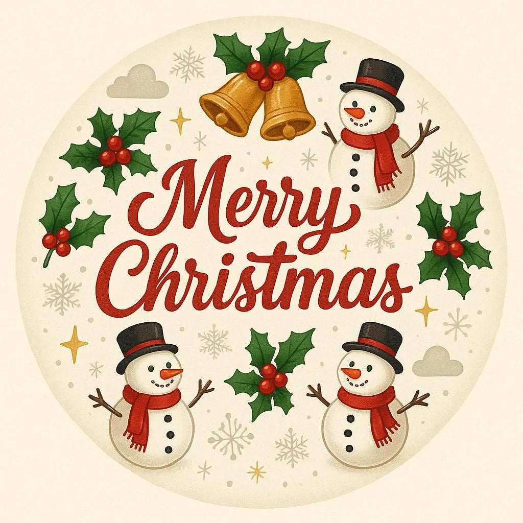 Christmas Edible Cake Toppers 