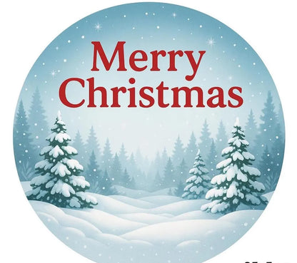 Christmas Edible Cake Toppers 9