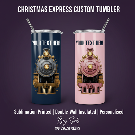 Christmas Express Tumbler - Locked In Promo
