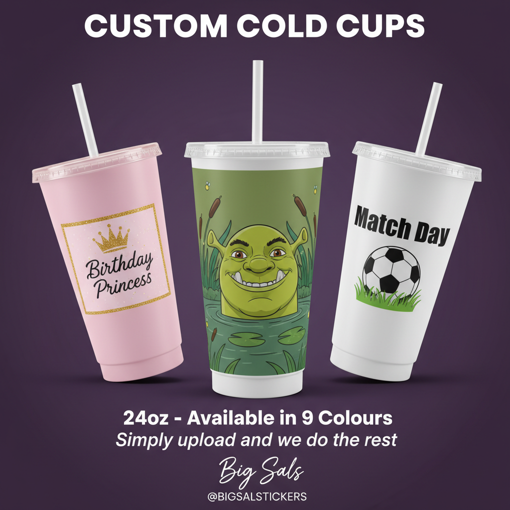 Custom Cold Cups - Retry