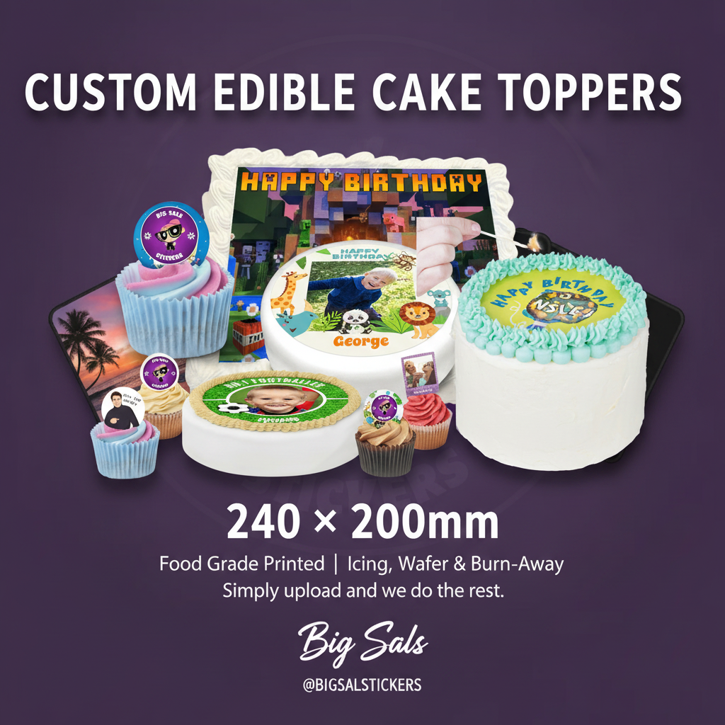 Custom Edible Cake Toppers - Final