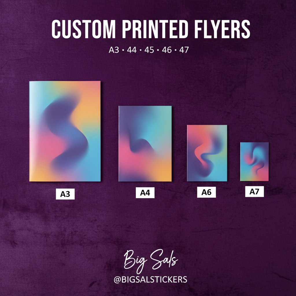 Custom Printed Flyers
