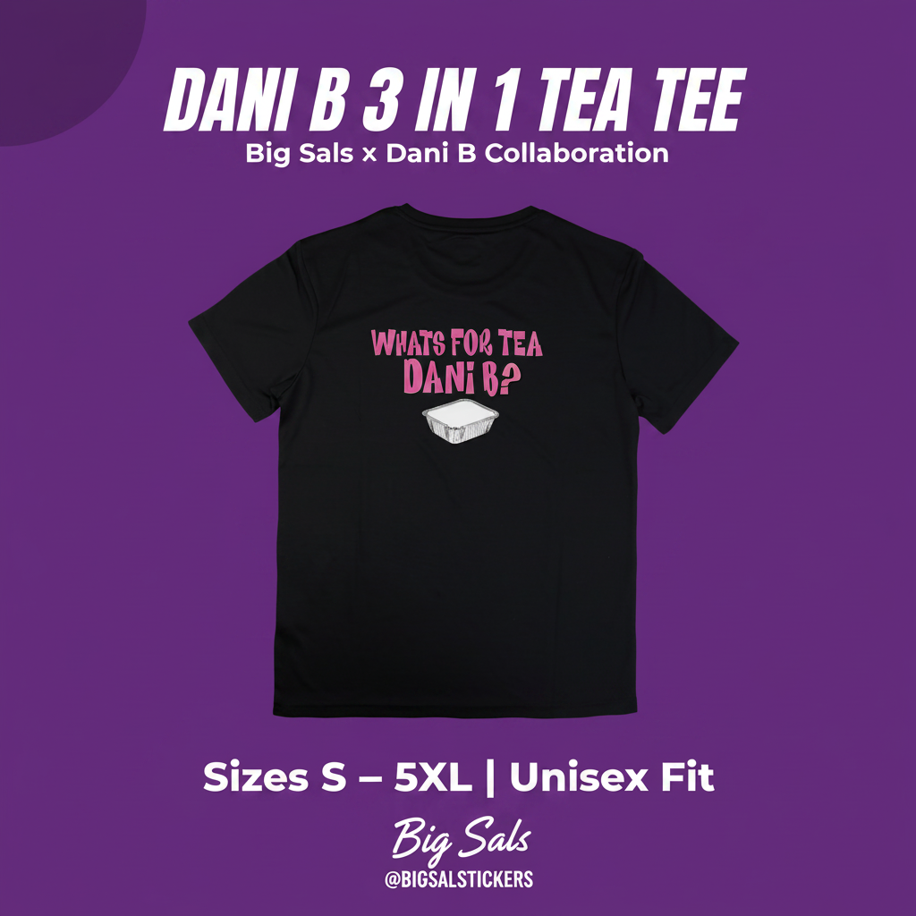 Dani B 3 In 1 Tea Tee - Locked In