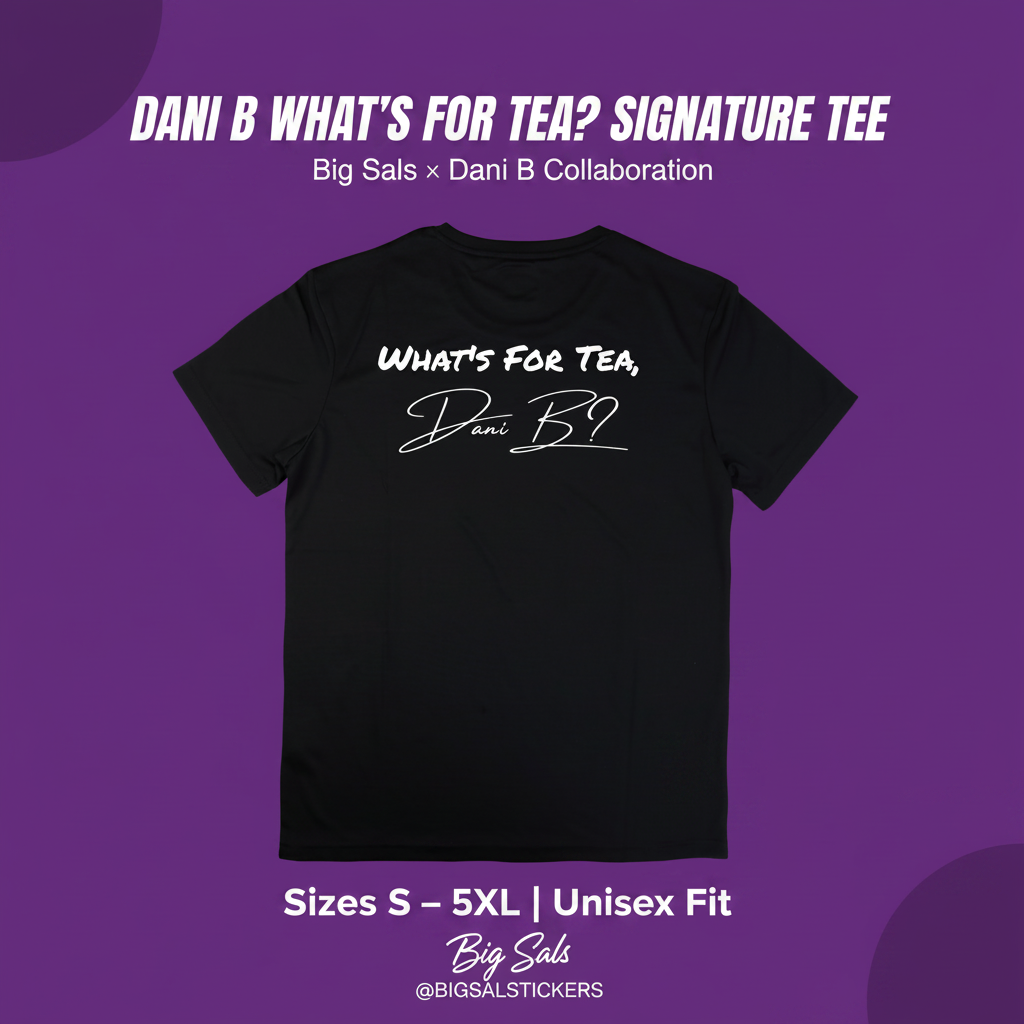 Dani B What's For Tea Signature Tee - Locked In