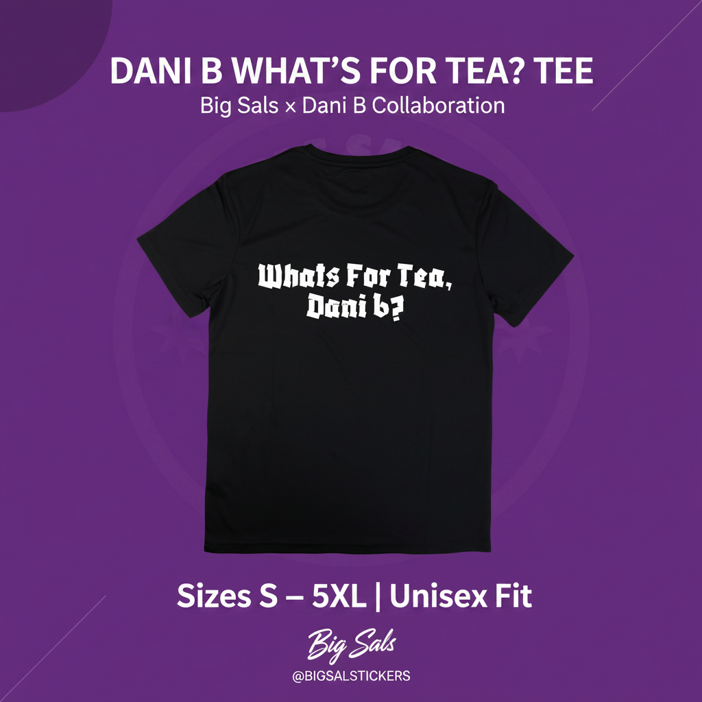 Dani B What's For Tea Tee - Locked In