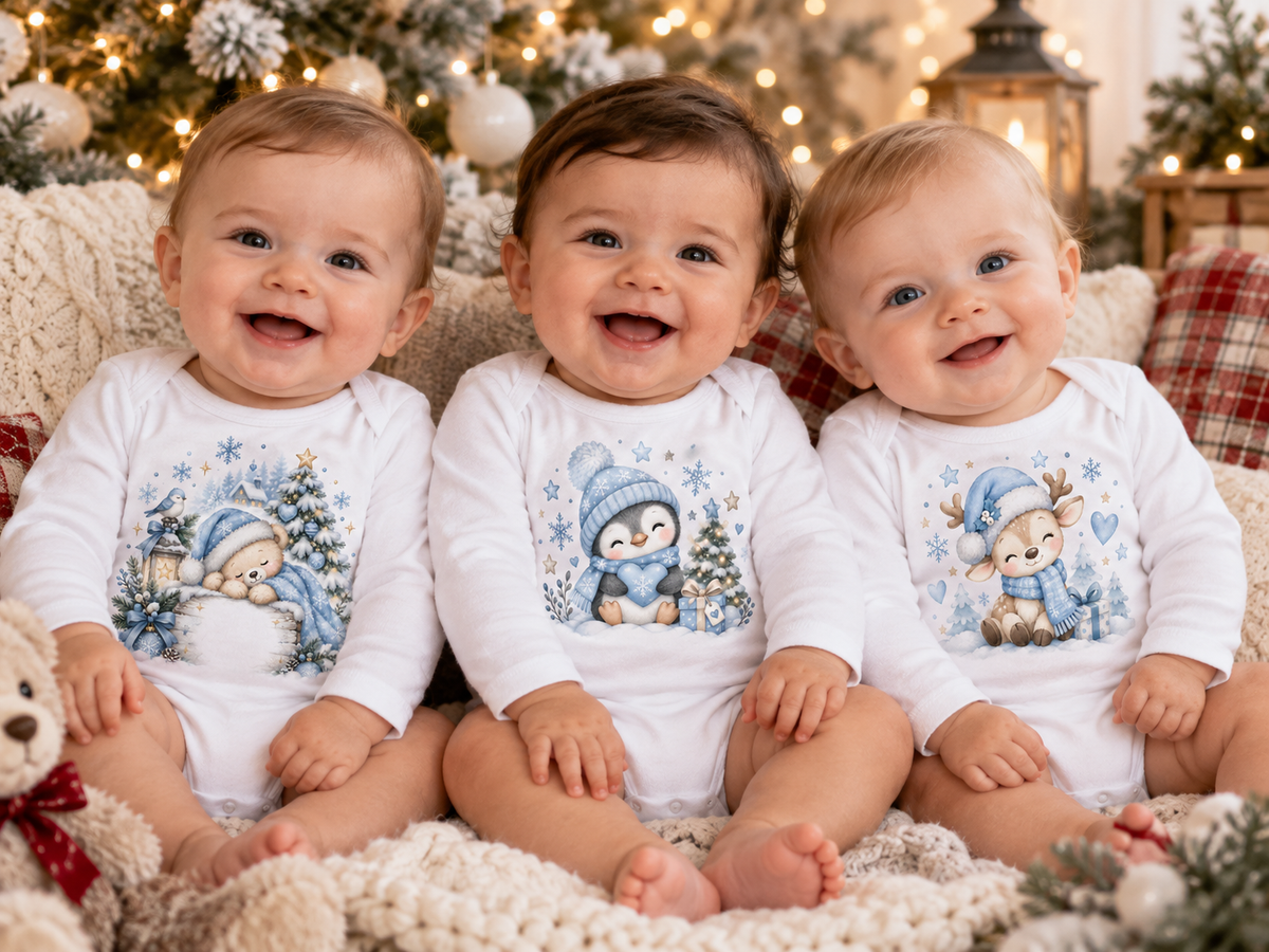 Baby's First Christmas 2026 Personalised Baby Grow | Big Sals