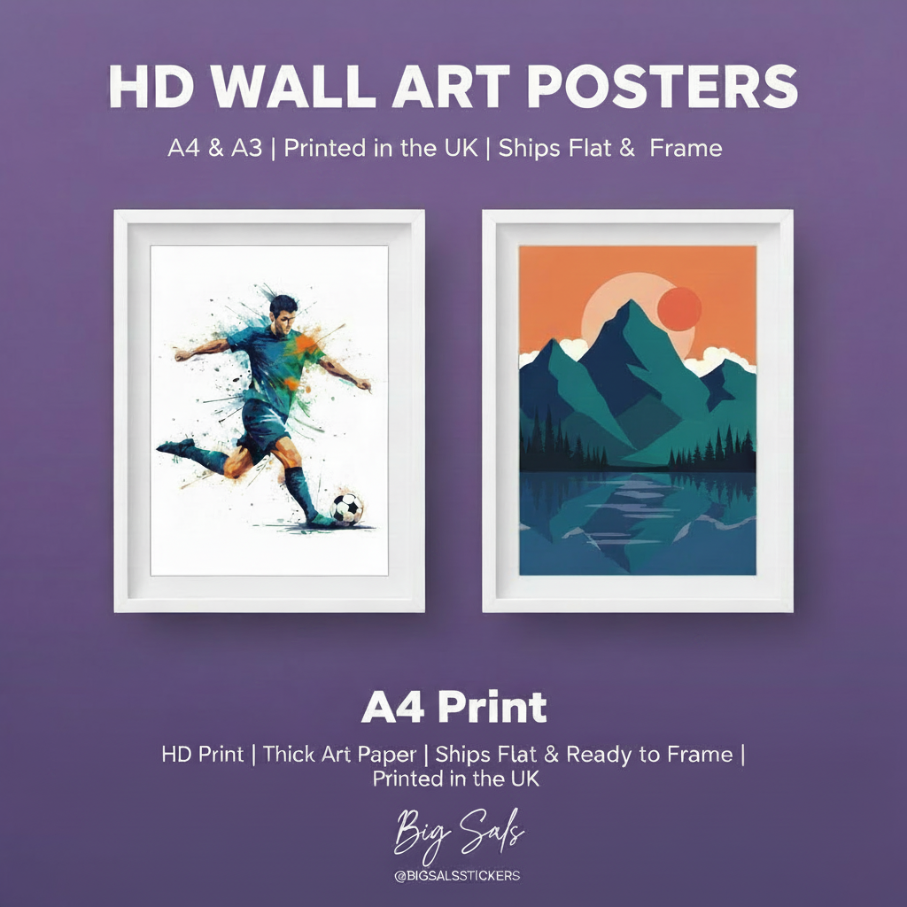 HD Wall Art Posters - Locked In