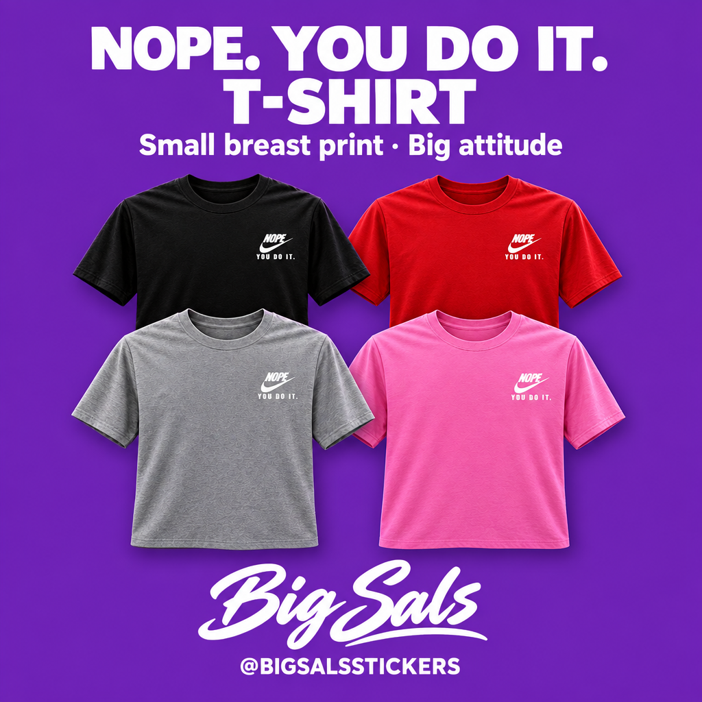 Nope You Do It T-shirt Big Sals promo