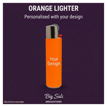 Orange lighter example
