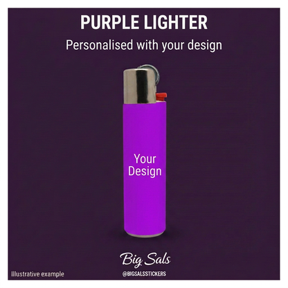 Purple lighter example