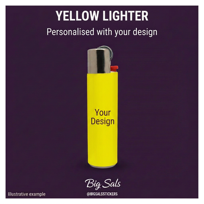 Yellow lighter example